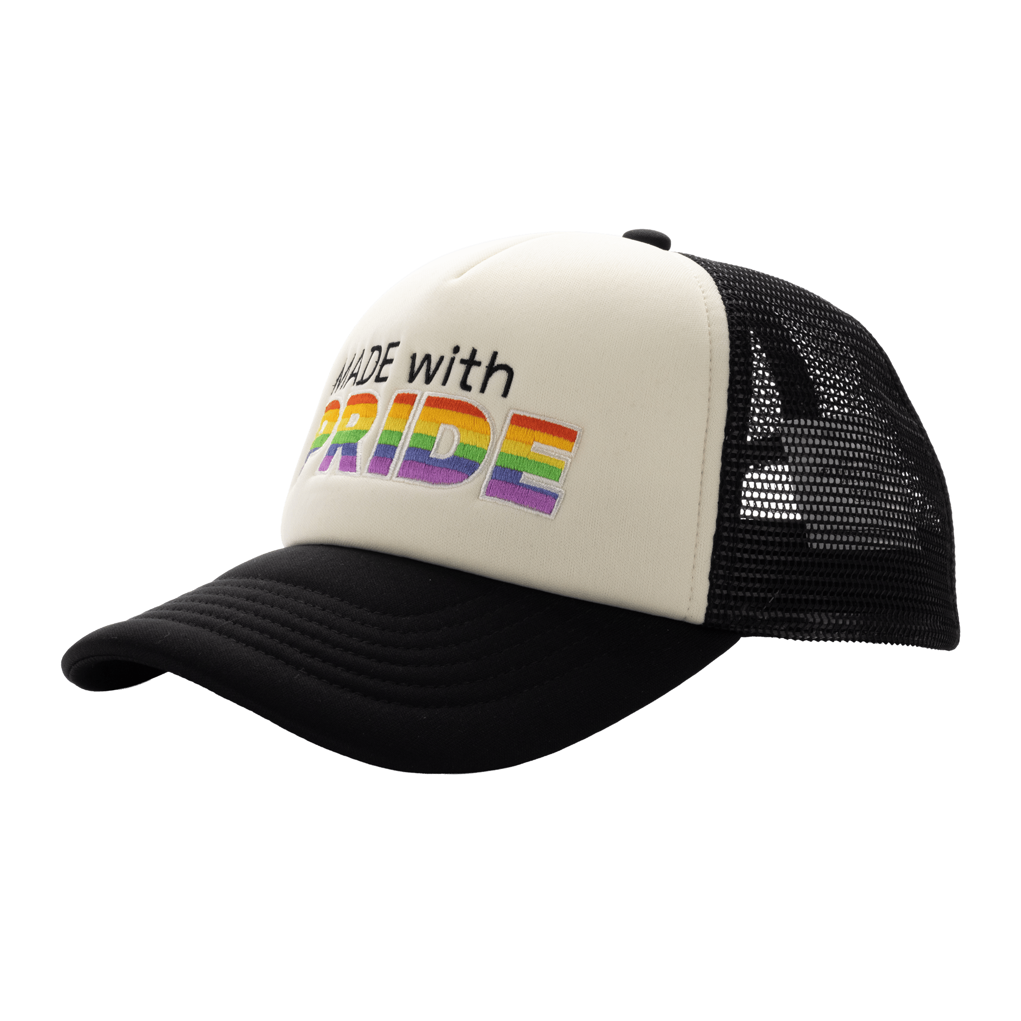 Makeship Made with Pride Trucker Hat for Pride Month