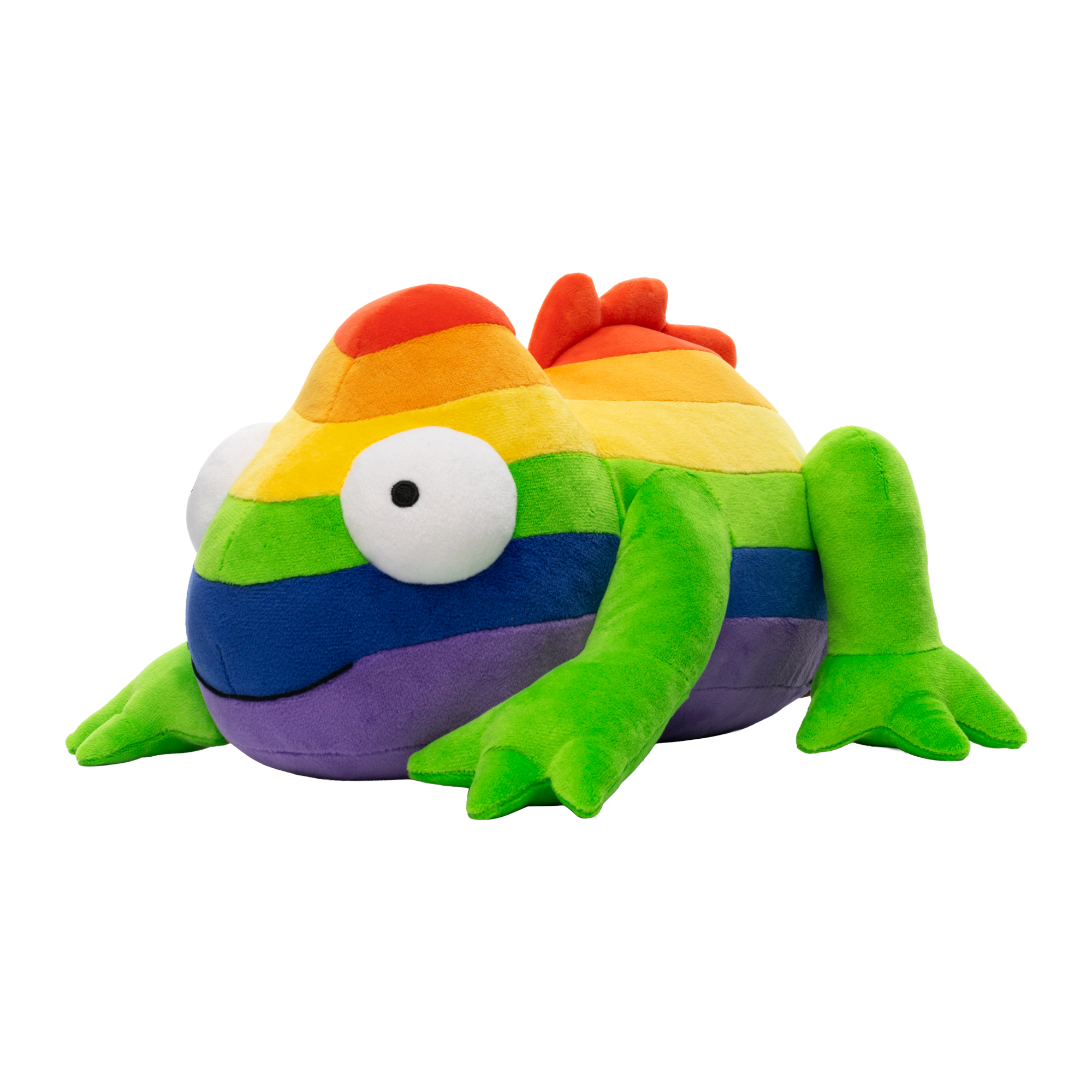 Queer Chameleon Jumbo Plushie for Pride
