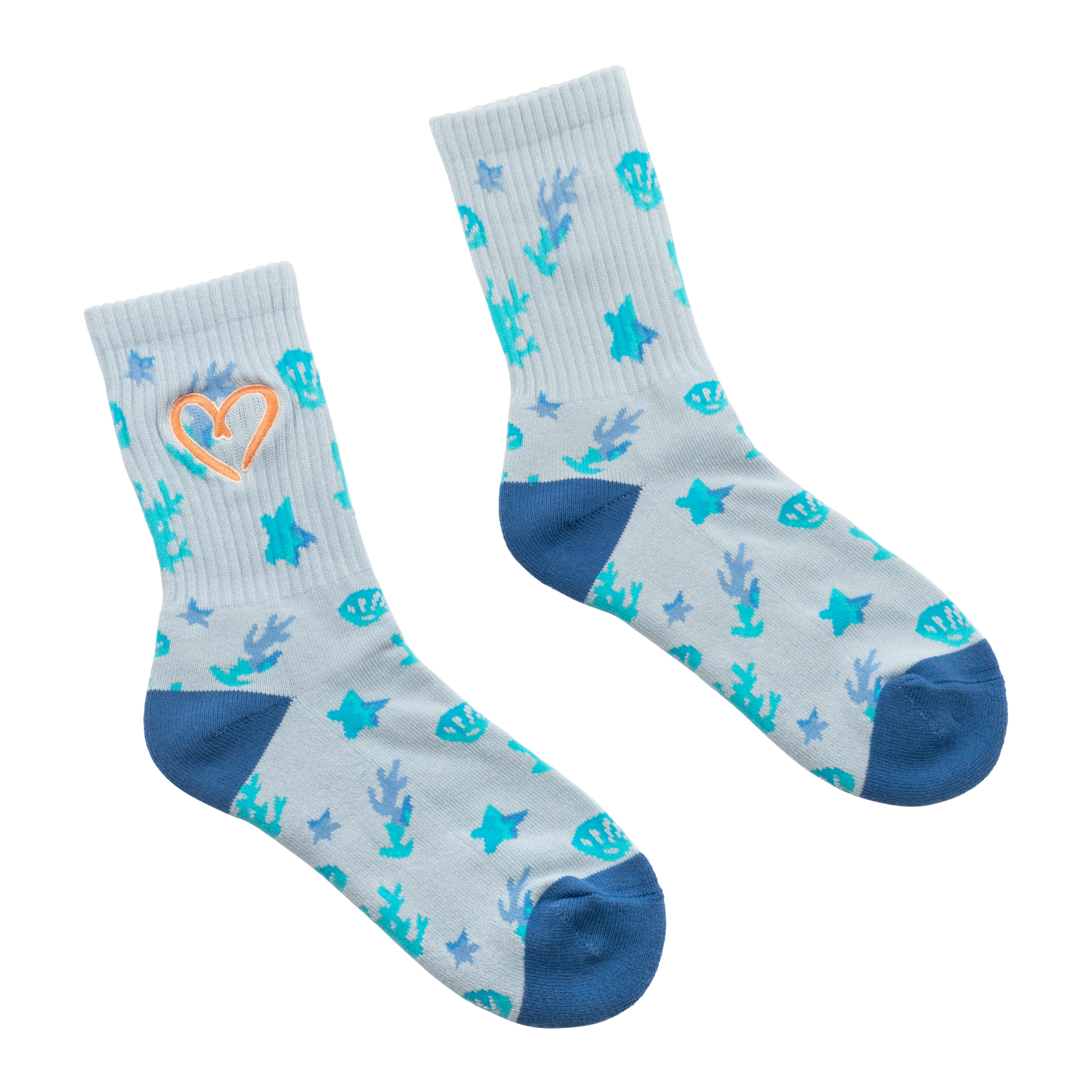 GB Patch Games' Our Life Ocean Pattern Socks for Pride Month