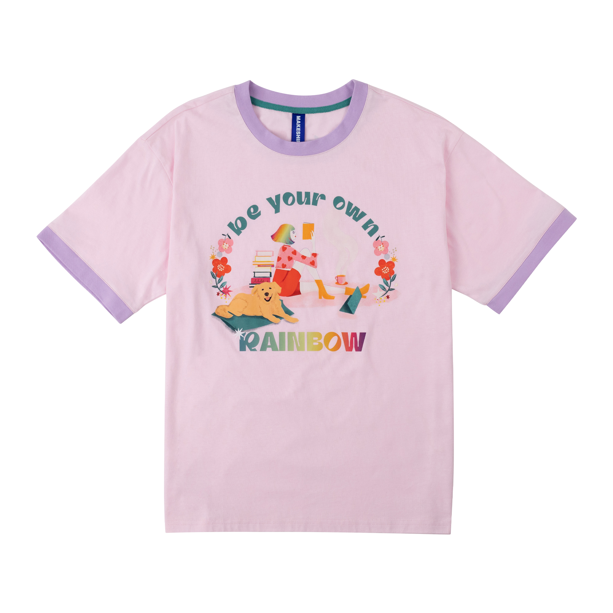 The Queer Kiwi Be Your Own Rainbow T-Shirt for Pride Month